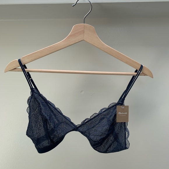 Madewell Other - Madewell • NWT Lace Liana Triangle Bralette